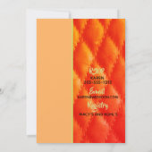 Zwart-kleed Afrikaanse Amerikaanse bridal Kaart (Achterkant)