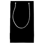 Zwart Klein Cadeauzakje (Voorkant)