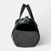 Zwart Kleine Duffel Bag Trend Abstract Groen Goud Plunjezak (Rechts)