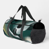 Zwart Kleine Duffel Bag Trend Abstract Groen Goud Plunjezak (Rechterhoek)