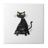 Zwart klepdeksel tegeltje (Voorkant)