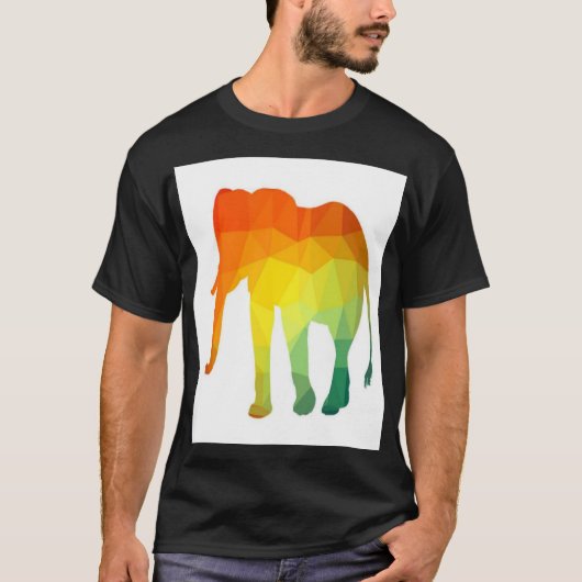 Zwart kleur mannen t-shirt (Voorkant)