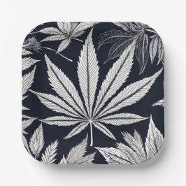 Zwart Kleur Stijl Ontwerp Mode 🍁 Stijl Papieren Bordje