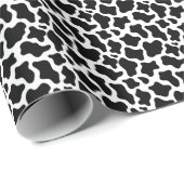 Zwart Koe inpakpapier (Rol Hoek)