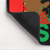 Zwart Koningin Melanine Vrouw Sista Liefde Muismat (Hoek)