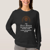 Zwart Koningin MSW Sociaal Werk Graden Masters Gra T-shirt (Voorkant)