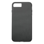 Zwart koolstofvezel stijl Afdrukachtergrond Case-Mate iPhone Case (Achterkant)
