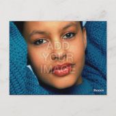 Zwart koploper met 2 bits per Actor en model Briefkaart (Achterkant)