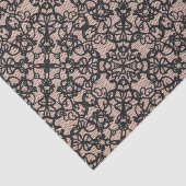 Zwart  kostuum - ontkoppelingskraft tissuepapier (Detail)