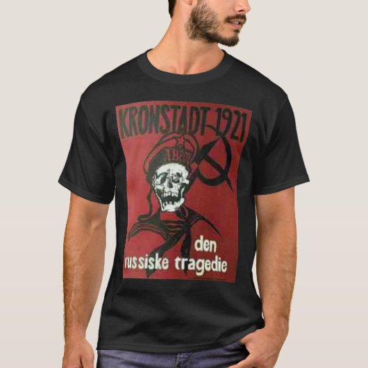 zwart kronstadt-shirt t-shirt (Voorkant)