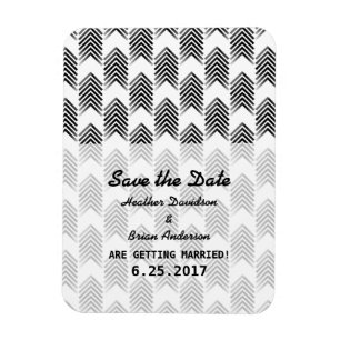 Zwart kruidenpijlen sparen de Datum Flexi Magnet Magneet