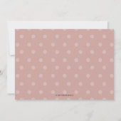 Zwart krullend haar Baby shower per mail uitnodigi Kaart (Achterkant)
