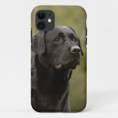 Zwart lab Case-Mate iPhone case (Achterkant)