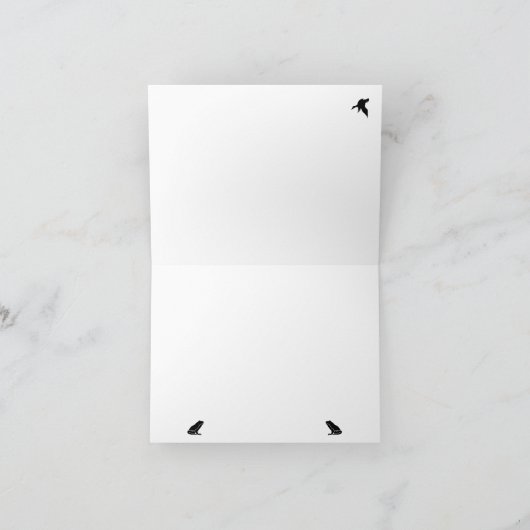 Zwart Lab in het moeras Notitiekaartje (Binnen)