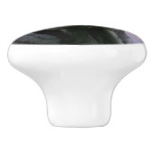 Zwart lab keramische knop (Zijkant)