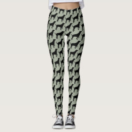 Zwart lab leggings