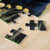 Zwart lab legpuzzel (Zijkant)