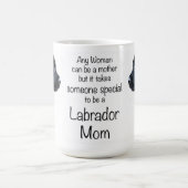 Zwart lab - Moederdag Dog - Labrador mama Koffiemok (Center)