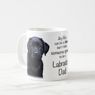 Zwart Lab Pap - Labrador Pap Koffiemok