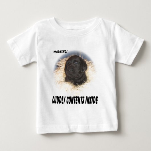 Zwart lab Puppy Keuffer Inhoud (Voorkant)