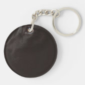 zwart lab sleutelhanger (Achterkant)