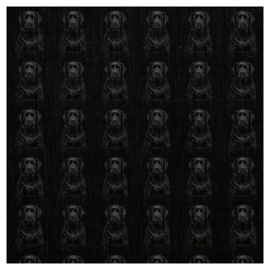 Zwart lab stof (Swatch)