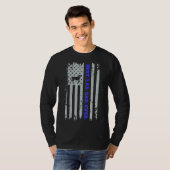 Zwart lab t-shirt (Voorkant volledig)