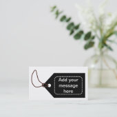 Zwart Label (Staand voorkant)