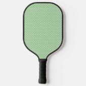 Zwart laboratorium Silhouette Persoonlijke tekst Pickleball Paddle (Achterkant)
