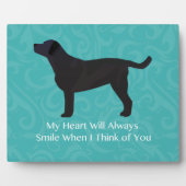 Zwart laboratoriumdenken van uw ontwerp fotoplaat (Voorkant)