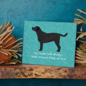 Zwart laboratoriumdenken van uw ontwerp fotoplaat (Zijkant)