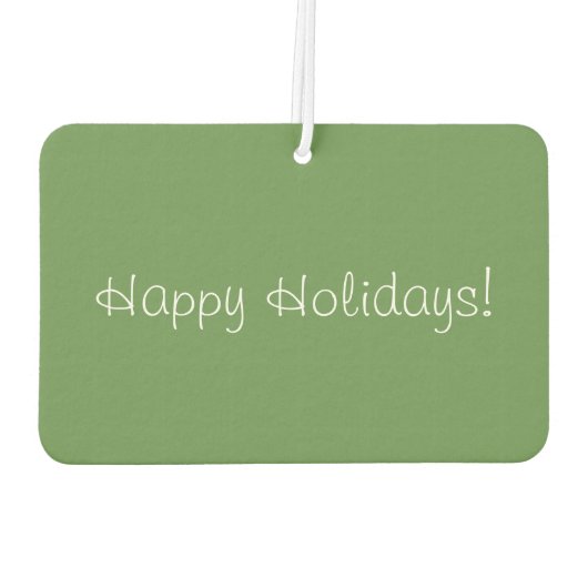 Zwart Labrador - Grappig Lab Kerstverfrisser Luchtverfrisser (Achterkant)