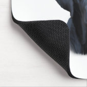 Zwart Labrador Hond Water Kleur Kunst Schilderen Muismat (Hoek)