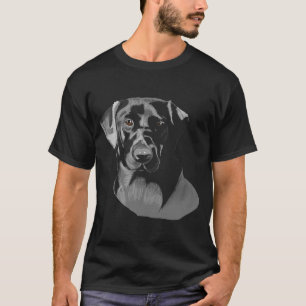 Zwart labrador Retriever Portret T-shirt