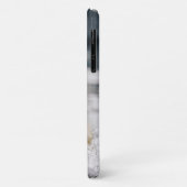 Zwart labrador speelt fets in water Case-Mate iPhone case (Achterkant/links)