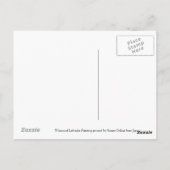 Zwart labrador stapelverf briefkaart (Achterkant)