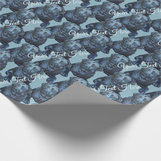 Zwart lak papier voor labradors voor terugwinning (Hoek)