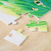 zwart lammetje wit lammetje legpuzzel (Zijkant)