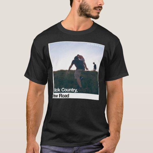 Zwart land, nieuwe weg T-Shirt (Voorkant)