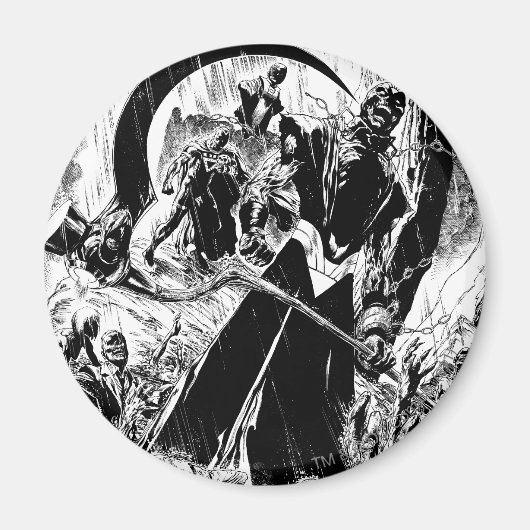 Zwart lanternenpaneel - zwart en wit magneet (Voorkant)