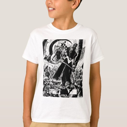 Zwart lanternenpaneel - zwart en wit t-shirt (Voorkant)