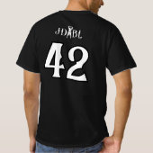 Zwart League Uniform T-Shirt (Achterkant)