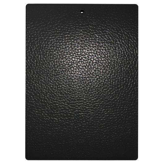 zwart leder klembord (Achterkant)