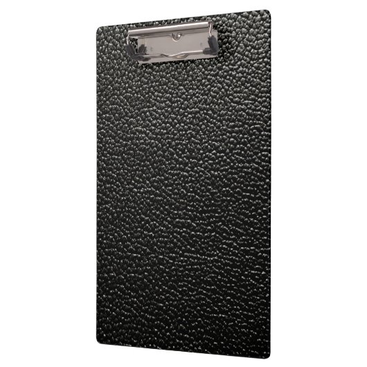 Zwart leder klembord (Links)