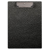 Zwart leder klembord (Voorkant)