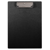 Zwart leder klembord (Voorkant)