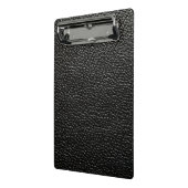 Zwart leder mini klembord (Angled2)