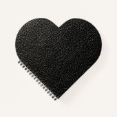 Zwart leder notitieboek (Voorkant)