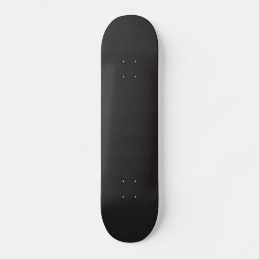 Zwart leder persoonlijk skateboard (Voorkant)