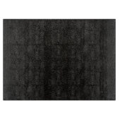 Zwart leder snijplank (Voorkant)